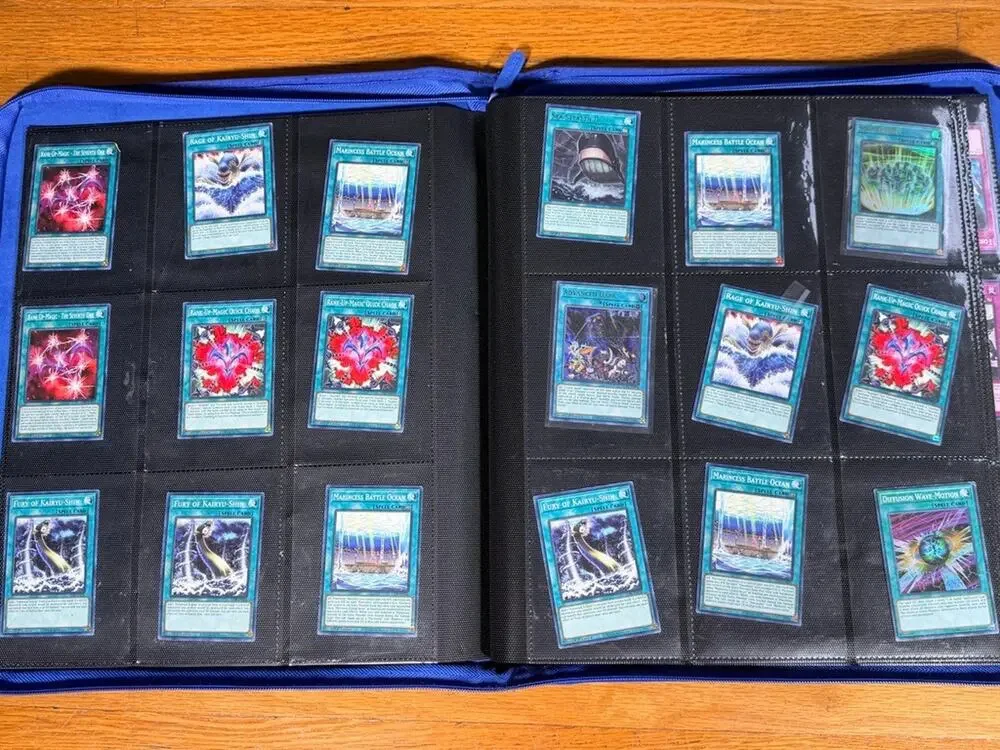 Yu-Gi-Oh! TCG Card Collection Binder Lot Marincess Shark WATER 100+ Cards